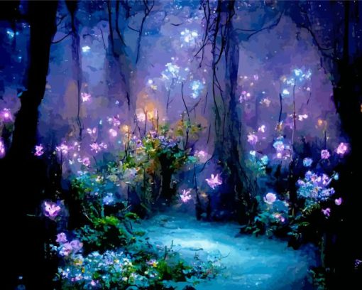 Fantasy Fairy Forest Diamond Painting