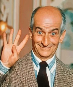 French Louis de Funes Diamond Paintings