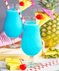 Frozen Blue Hawaiian Diamond Dotz