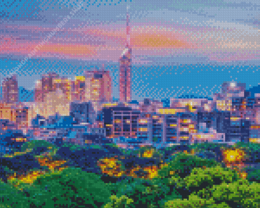 Fukuoka Japan Diamond Painting