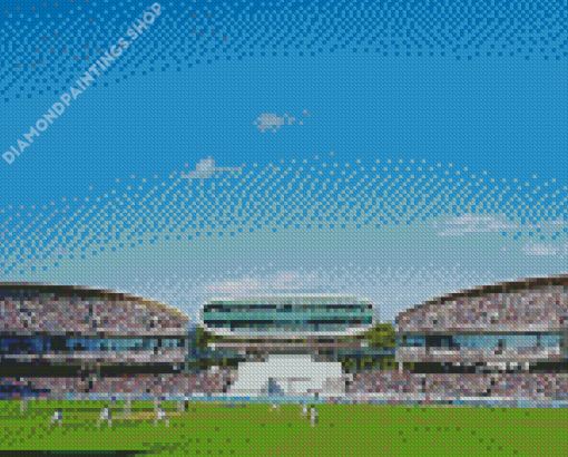 Full Cricket Stadium Diamond Paintings