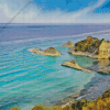 Greece Sidari Beach Diamond Painting