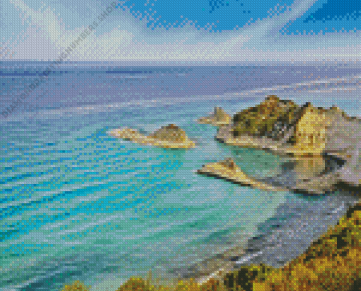 Greece Sidari Beach Diamond Painting