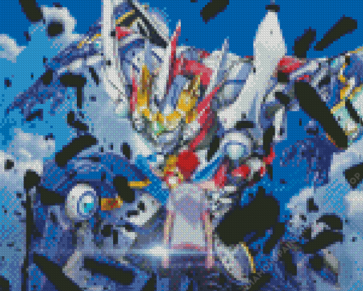 Gridman Diamond Painting