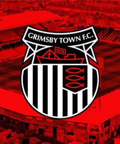 Grimsby Town FC logo Diamond By Numbers