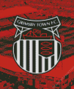 Grimsby Town FC logo Diamond By Numbers