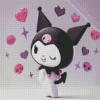 Hellow Kitty kuromi The Brabbit Diamond By Numbers