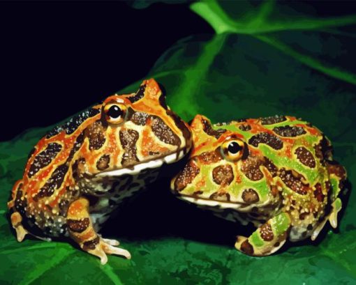 Horned Frog Diamond Painting