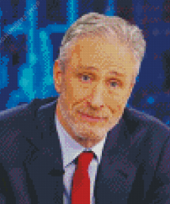 Jon Stewart Comedian Diamond Painting