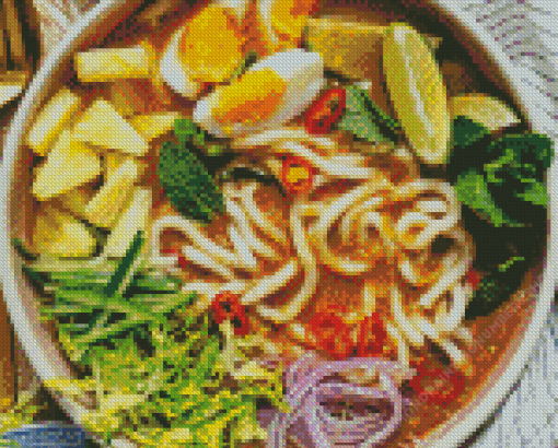 Laksa Diamond Painting