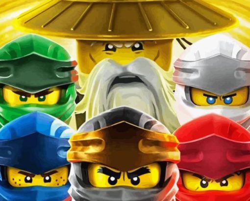 Lego Ninjago Diamond Painting