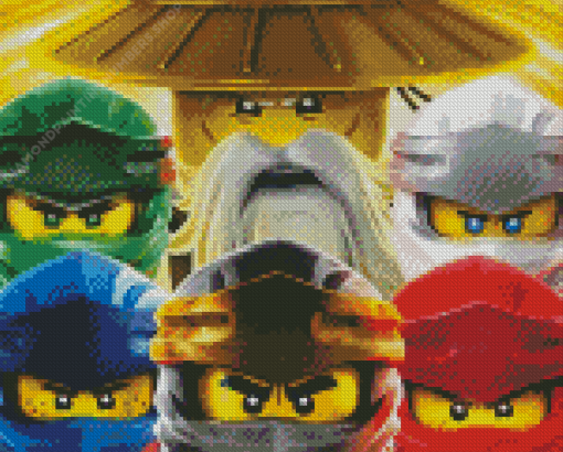 Lego Ninjago Diamond Painting