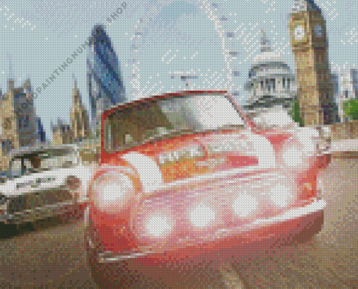 London Mini Cars Diamond Dotz