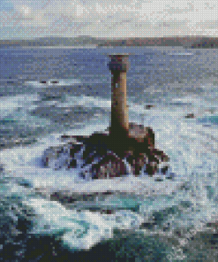 Longships Lighthouse Diamond Painting