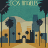 Los Angeles poster Diamond Paintings