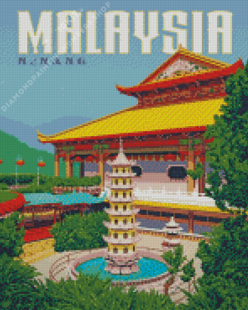 Malaysia penang Poster Diamond Paints