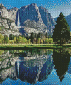 Merced River Diamond Painting