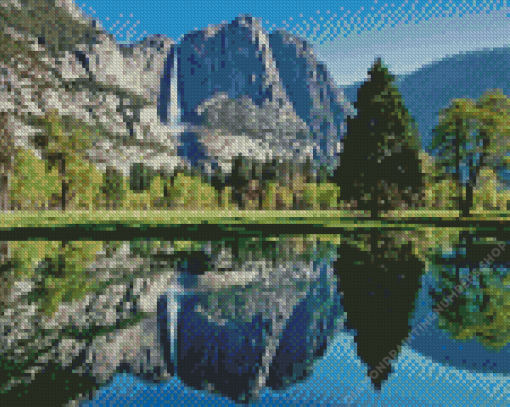 Merced River Diamond Painting