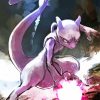 Mewtwo POKEMON Diamond Paints