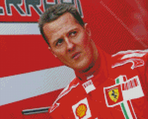 Michael Schumacher Diamond Painting