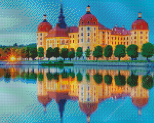 Moritzburg Castle Diamond Painting