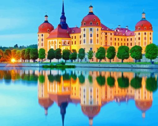 Moritzburg Castle Diamond Painting