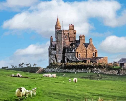 Mullaghmore Classiebawn Castle Diamond Painting