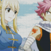 Natsu and Lucy Diamond Dotz