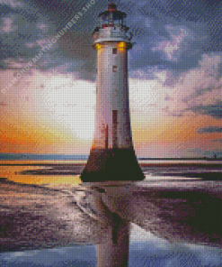 New Brighton Lighthouse Bootle diamond paints