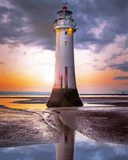 New Brighton Lighthouse Bootle diamond paints