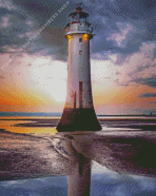 New Brighton Lighthouse Bootle diamond paints