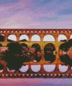 Nimes Pont Du Gard Diamond Painting