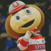 Ohio State Brutus Buckeye Mascot Diamond Paints