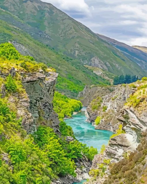 Otago Kawarau Diamond Painting