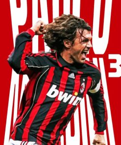 Paolo Maldini Poster Diamond Painting