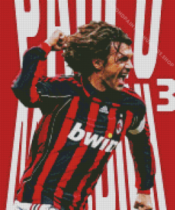 Paolo Maldini Poster Diamond Painting