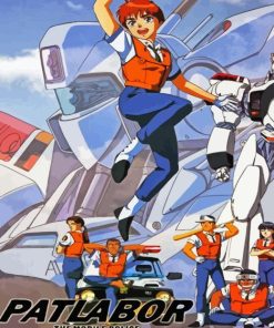 Patlabor Diamond Painting