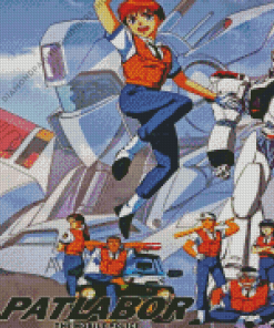 Patlabor Diamond Painting