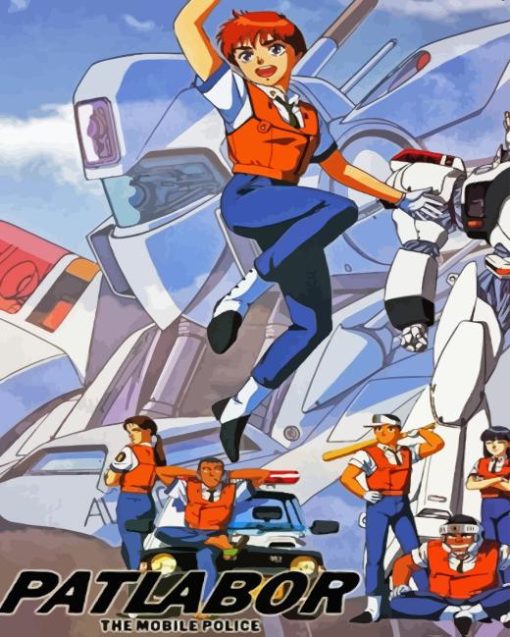 Patlabor Diamond Painting