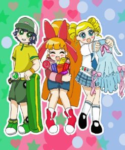 Powerpuff Girls Z Diamond Painting