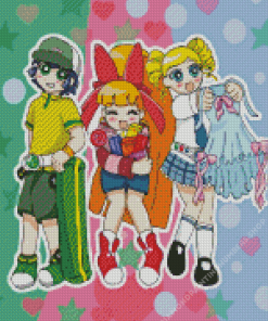 Powerpuff Girls Z Diamond Painting