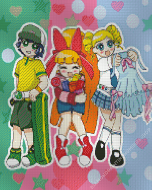 Powerpuff Girls Z Diamond Painting