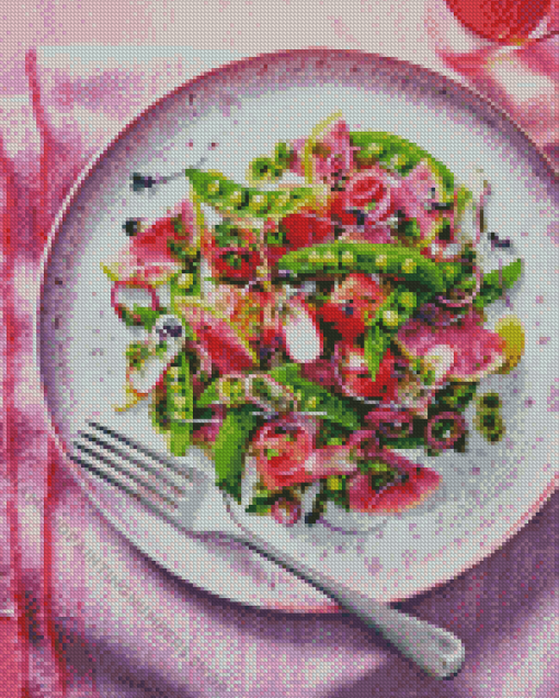 Radish Salad Diamond Painting