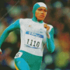 Runner Cathy Freeman Diamond Painting