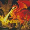 Smaug Dragon Diamond Painting