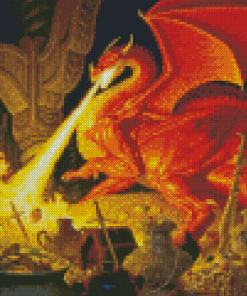 Smaug Dragon Diamond Painting