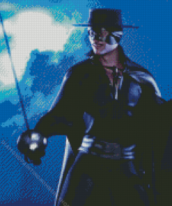 The Legend Zorro Hero Diamond Painting