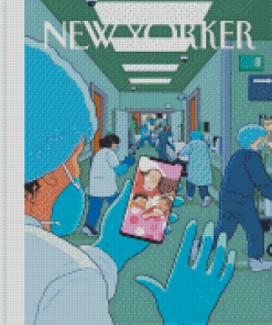 The New Yorker Cover Diamond Painting