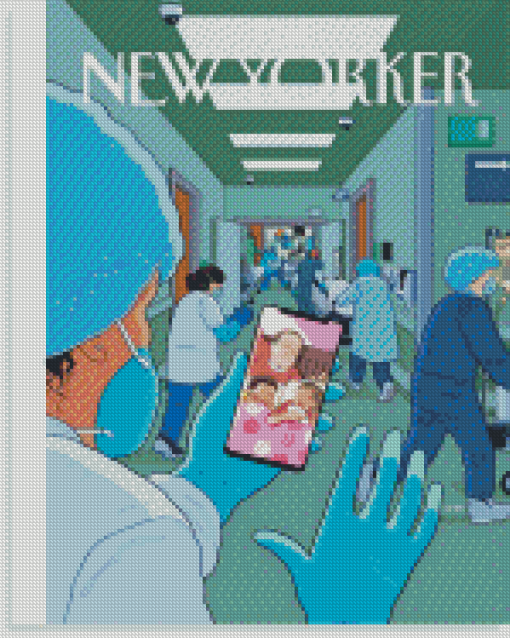 The New Yorker Cover Diamond Painting