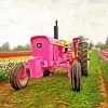 The Pink Tractor Diamond By Numbers